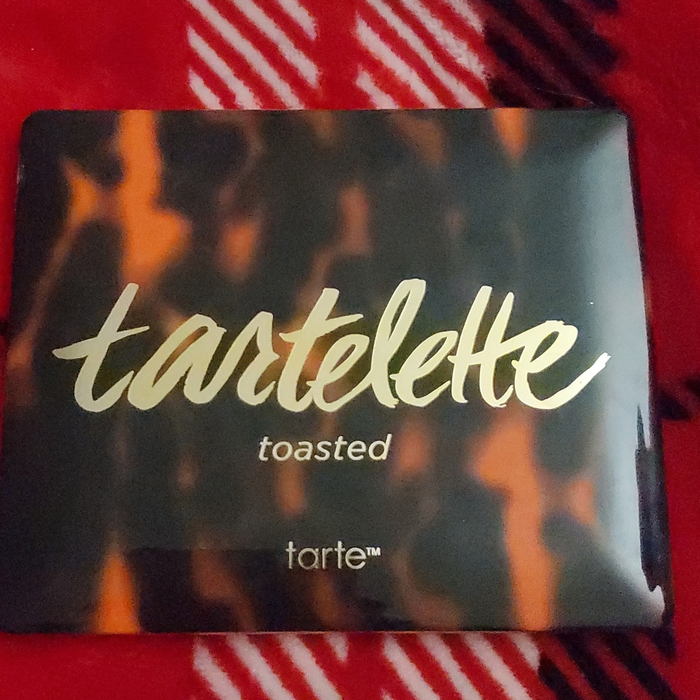Tarte Tartelette Toasted Palette with Black and Orange Design